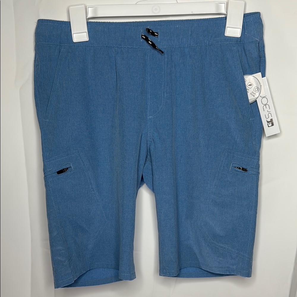 Joe's Jeans Blue Flat Front Men Shorts